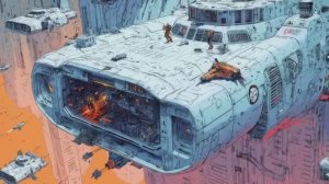 mellow beats from 2095 __ chill lo-fi mix __ ft. sci fi concept art