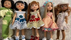 Много одежды для кукол Паола Рейна на заказ.