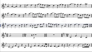 Memory/Cats Musical/ Sheet music/ Song language/saxophone cover