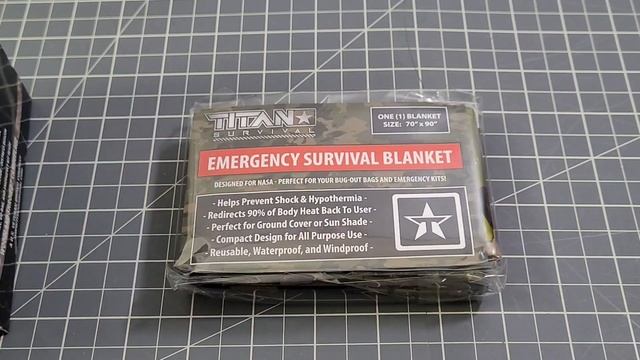 XL Emergency Survival Blanket 5 Pack - New At TITAN Survival смотреть онлайн