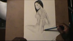 Nicki Minaj - Anaconda drawing video