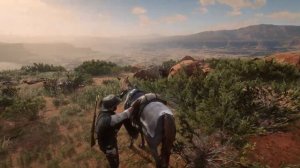 Red Dead Redemption 2 #159 - Охота на Легендарного Вилорога и Легендарного Бизона