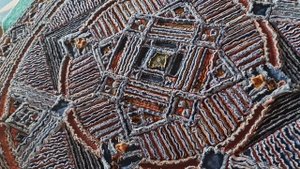 про джинсовый коврик "Тибет"