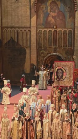 👑 Борис Годунов в Большом театре. Выход царя