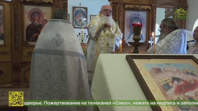 Епископ Славгородский и Каменский Антоний посетил храм Святителя Николая Чудотворца в селе Крутиха