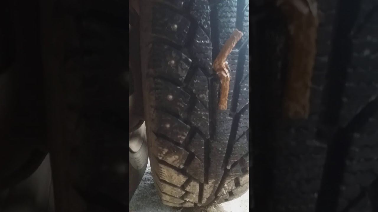 Ремонт безкамерной шины своими руками смотреть онлайн