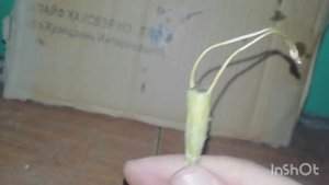 Спичка для окопной свечи. И розжига.