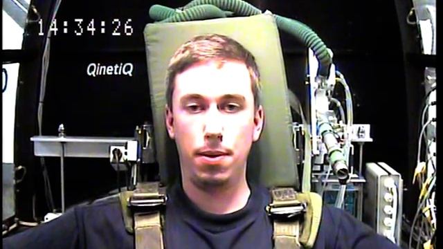Centrifuge Training Session 1 (2.6G - 4.4G)