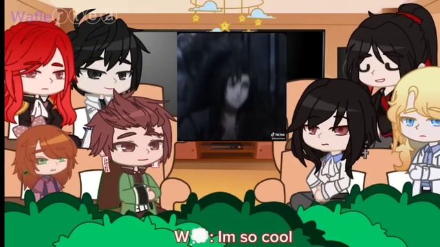 Fandoms react to Cale Henituse, Wei Wuxian, Elizabeth afton [Totcf,Mdzs,Fnaf]// 2/2 || •waflertea•