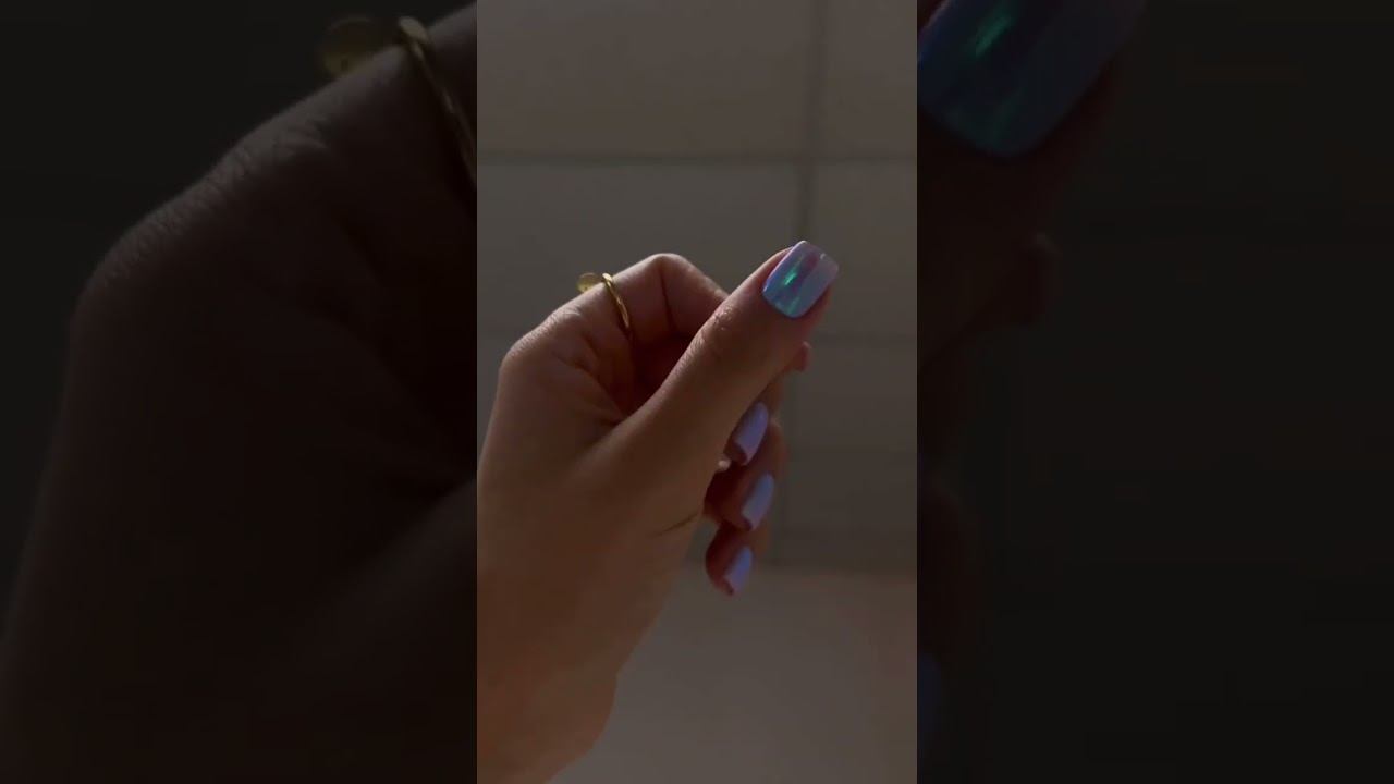 Волшебный цвет ♀️#маникюрновыйгод#маникюр #дизайнногтей  #nailsdesign