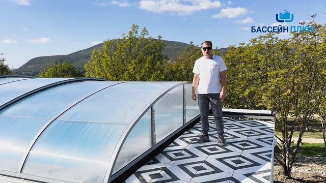 Новый павильон для защиты от ветра. Обзор выполненной работы. смотреть онлайн