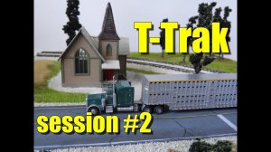 Модульный макет T-Trak на IV выставке "Модуль-Мастер".