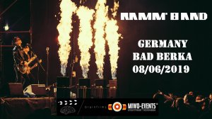 Ramm'band - Концерт в Германии (Bad Berka, 08.06.2019) Rammstein / Lindemann  cover / tribute