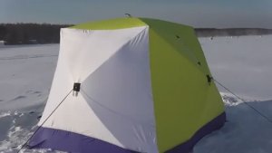 Палатка СТЕК КУБ-3 трёхслойная. Обзор.