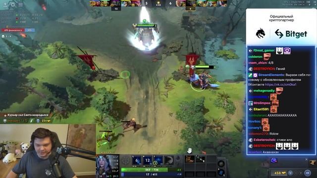 Пробует новый патч в доте |Silvername Dota 2 смотреть онлайн