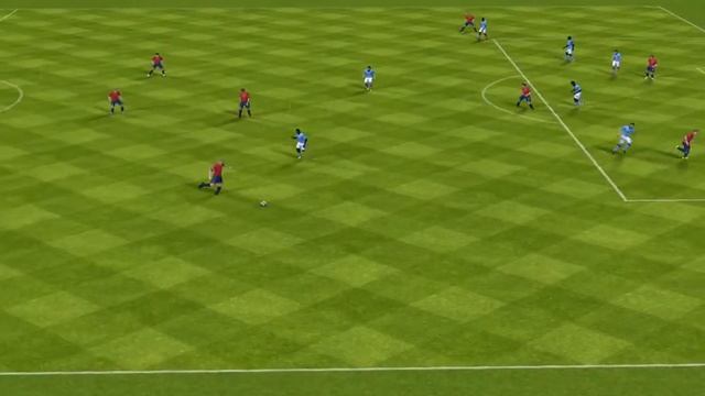 FIFA 13 iPhone/iPad - West Brom vs. Manchester City смотреть онлайн