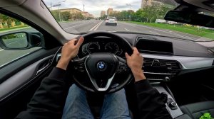 2018 BMW 520i G30 / БМВ 520и Г30 2.0 турбо автомат 184 л.с. | Тест-драйв от первого лица