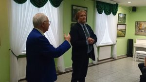 Костенко Александр про пленэры на вернисаже #РусскаяАтлантида в Эрмитаже (Выборг)