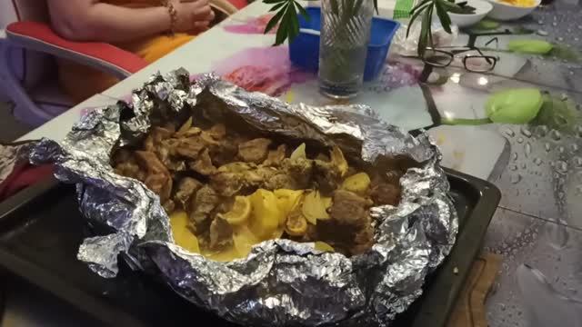 МЯСО С ЛИМОНОМ В КУКЛЕ / #КЛЮКЕРГОТОВИТ