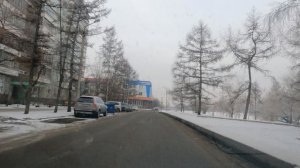 улица Конституции СССР, Красноярск,январь 2025г.