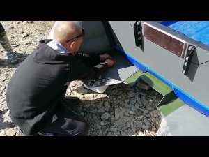 Легкая замена транцевой плиты