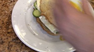 How to...Make a Killer Fried Egg, Cucumber & Tomato Sandwich