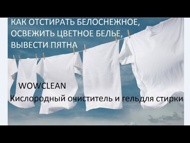 Удивительный кислородный очиститель WOWCLEAN очистит все в доме.