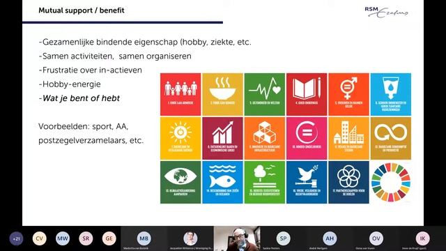 De kick van SDG's (Sustainable Development Goals)