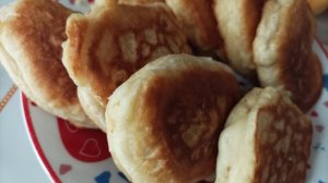 Пышные оладьи. На кефире. Без дрожжей