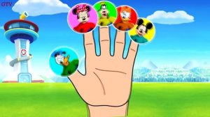 The Good Dinosaur Spiderman Mickey Mouse Finger Family Song Nursery Rhymes