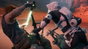 «Погоня за ПРЕДАТЕЛЕМ на гравицикле» ✪ РУССКАЯ ОЗВУЧКА ➤ Star Wars Jedi: Survivor