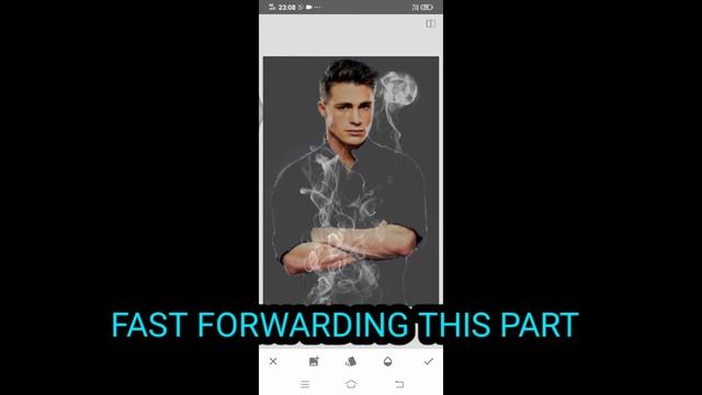 How to apply Smoke effect over a photo using Snapseed | 20 subs special