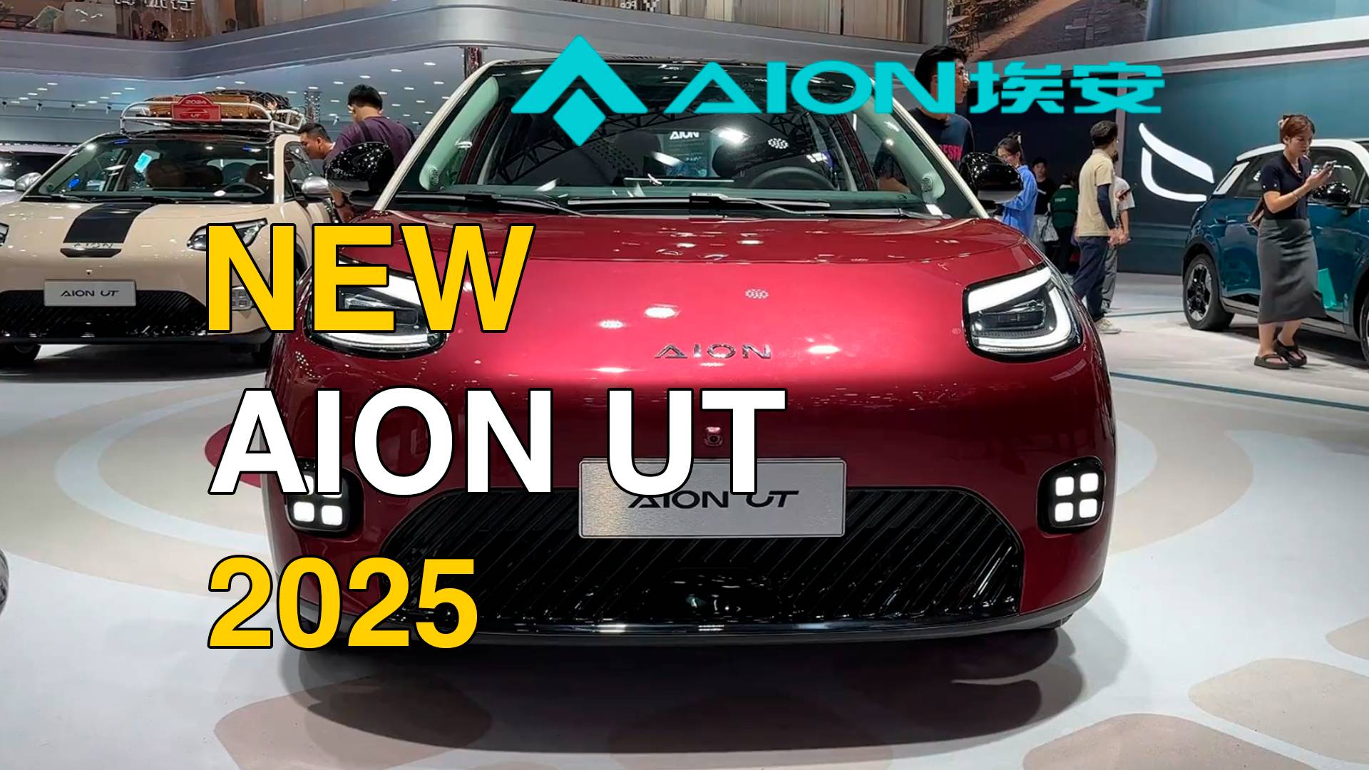 Новый GAC Aion UT 2025г. Видео обзор.