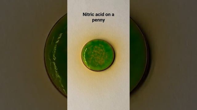 Nitric acid on a penny Nitric acid is a nitrogen oxoacid of formula HNO3 смотреть онлайн