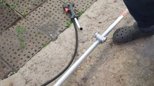 сборка бензинового триммире-кустореза (бензокоса) Союз  3.2