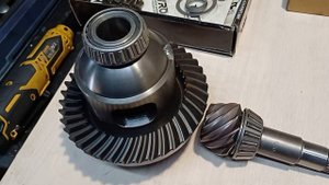 Установка главной пары и блокировки в мост Dana 35
