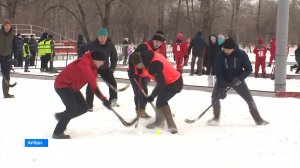 В Абакане прошел турнир по хоккею с мячом на валенках