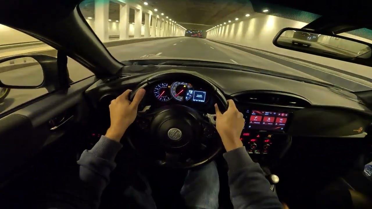2019 TOYOTA GT86 / Тойота ГТ86 2.0 турбо автомат 203 л.с. | Ночной тест-драйв от первого лица