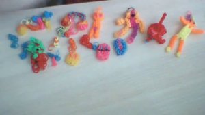 мои фигурки из резинок