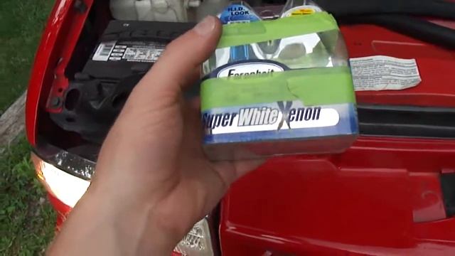 HID Head lights Chevy Blazer Xtreme vs 9006 Street Glow Blubs
