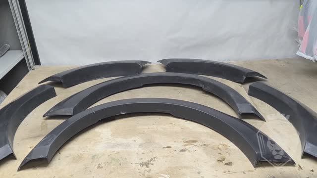 Расширители арок Mitsubishi Pajero 4 Norix Design смотреть онлайн