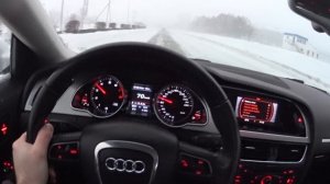 2009 Audi A5 2.0TFSI Quattro POV Test Drive