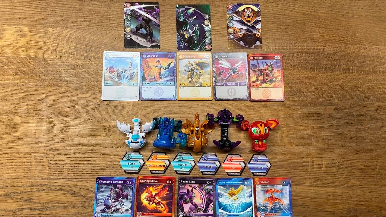 Геоган Бакуганы - Geogan Brawler Pack - распаковка смотреть онлайн