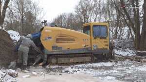 В Серпухове заменили трубопровод в Лужки