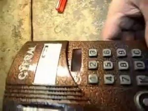 Сброс на заводские настройки домофона Cyfral CCD-20