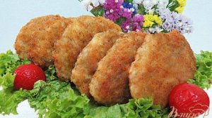 Котлеты куриные с укропом и чесноком