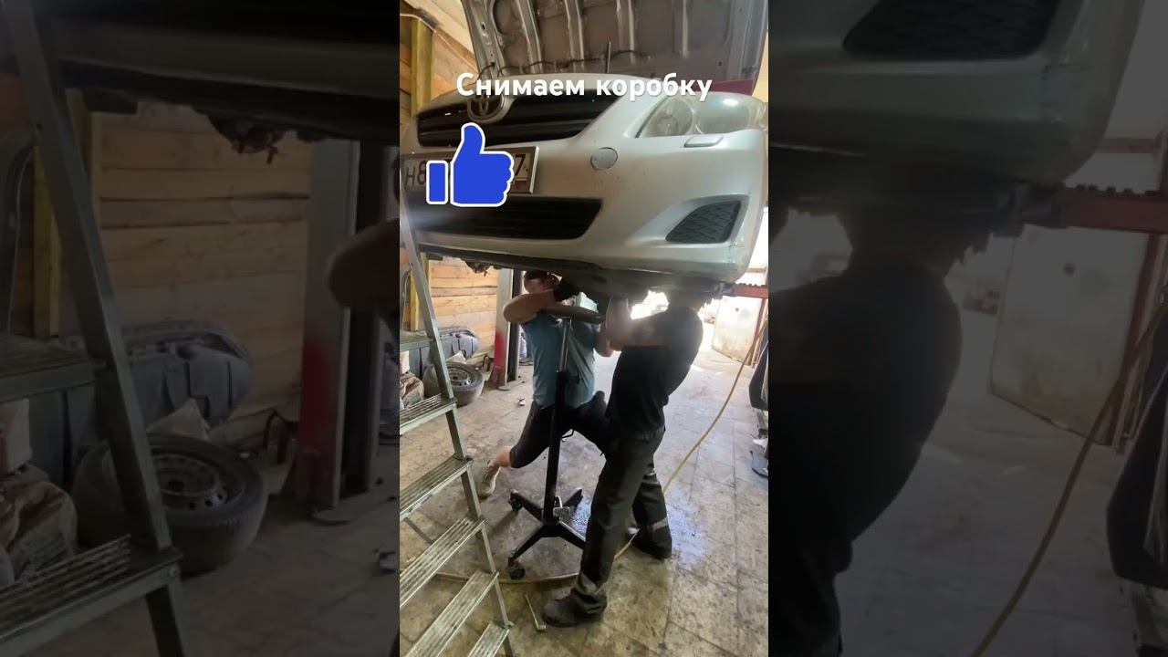 Замена сцепления на роботе