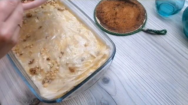 Пахлава из теста Фило🍰🥧#ЕленаКазак#восточныесладости#турецкаяпахлава#сладостидлярадости#тестофило