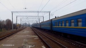 ВЛ82М-087 с поездом №127 Харьков - Ковель