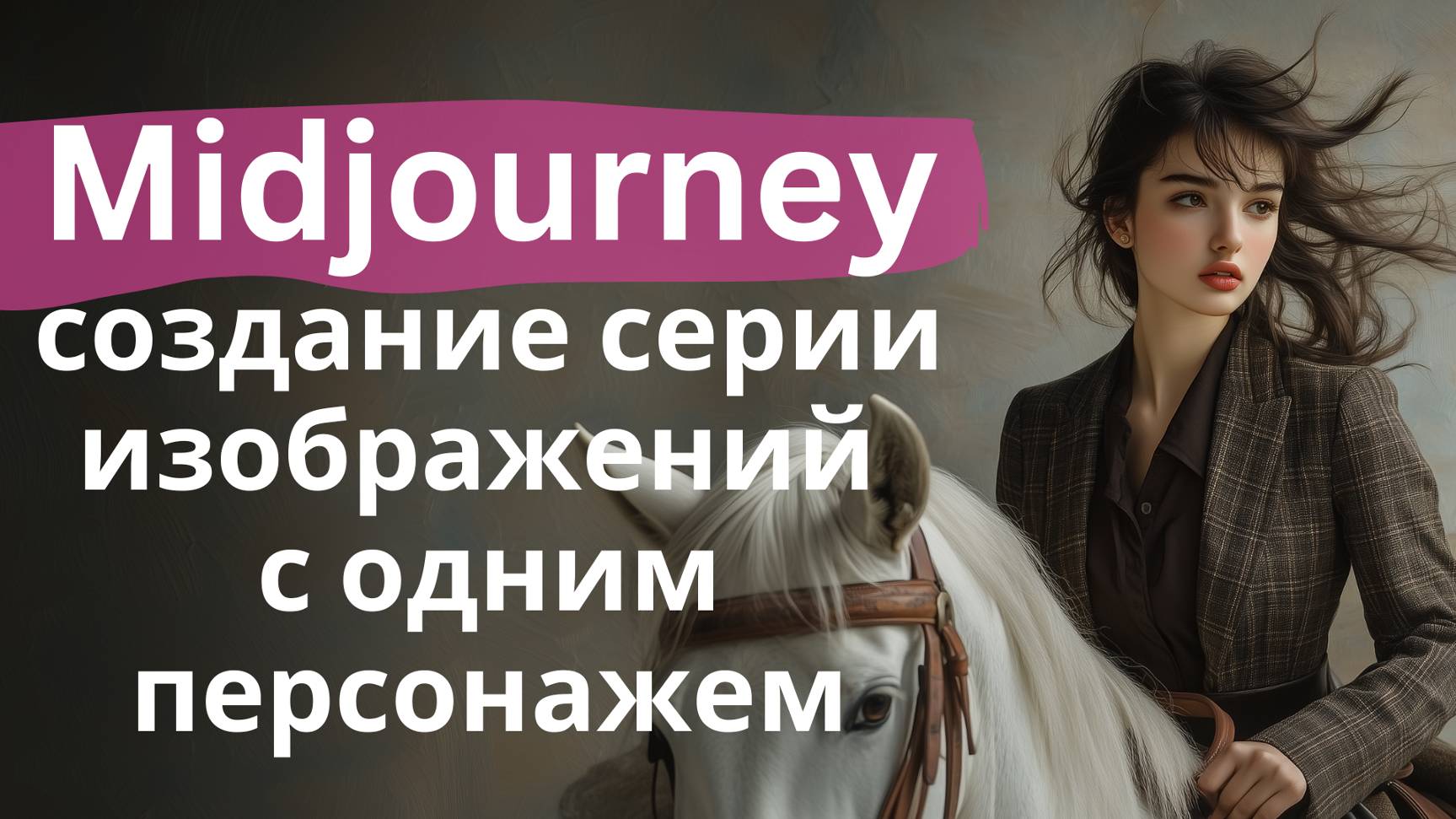 Создание картинок с единым персонажем в Midjourney